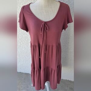 See You Monday Mauve Mini Dress